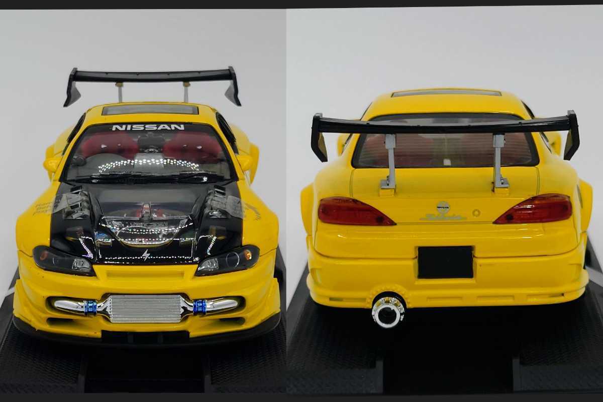 希少!ケントイズ製 1/24 シルビアs15 ランエボVIII Yahoo!オークション - 廃盤 希少品 KENTOYS 日産 シルビア S15 1