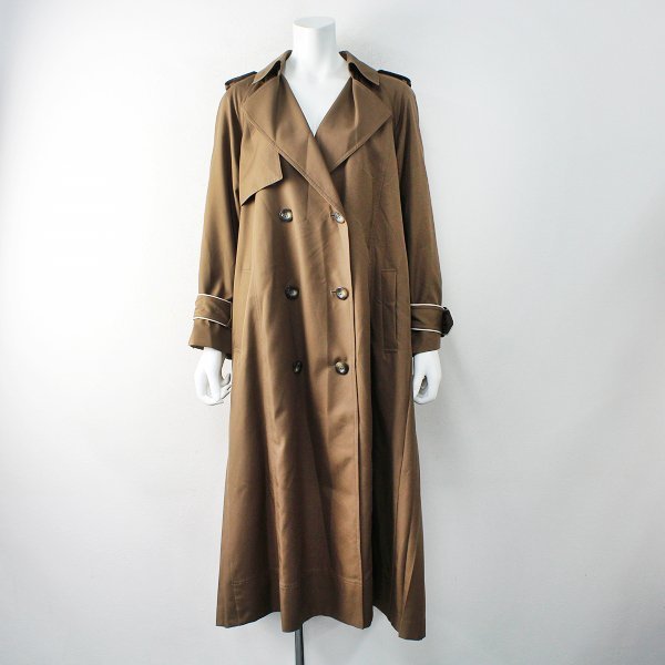 AMERI VINTAGE アメリヴィンテージ VARIOUS BACK PLEATS TRENCH トレンチコート/ブラウン【2400012957022】