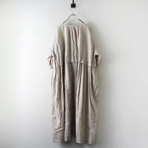 美品 2022SS nest Robe ネストローブ 01222-1049 UpcycleLino ギャザー