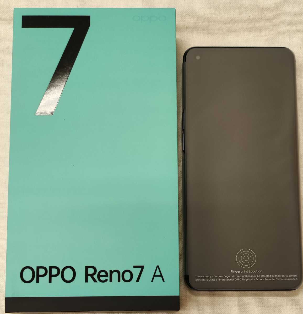 au OPPO Reno7 A OPG04 スターリーブラック SIMフリー | www.jarussi