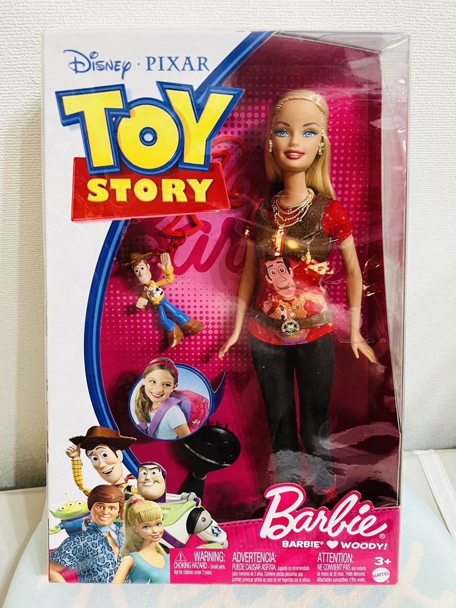 一部予約 トイストーリー バービー ウッディコラボ フィギュア トイストーリー3 ウッディ Barbie Toystory Mojeirysy
