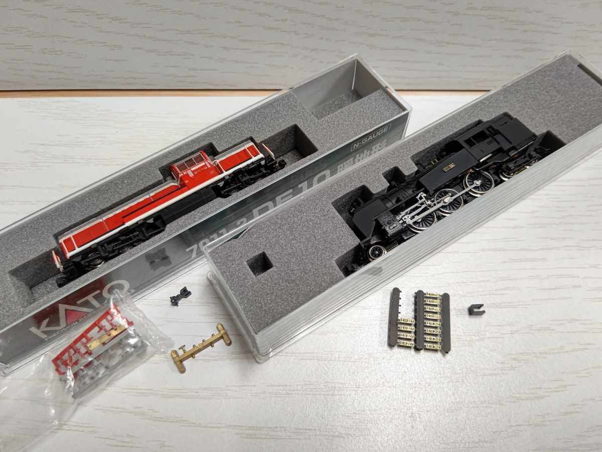Nゲージ KATO ディーゼル機関車 蒸気機関車 2両セット 動作確認済み