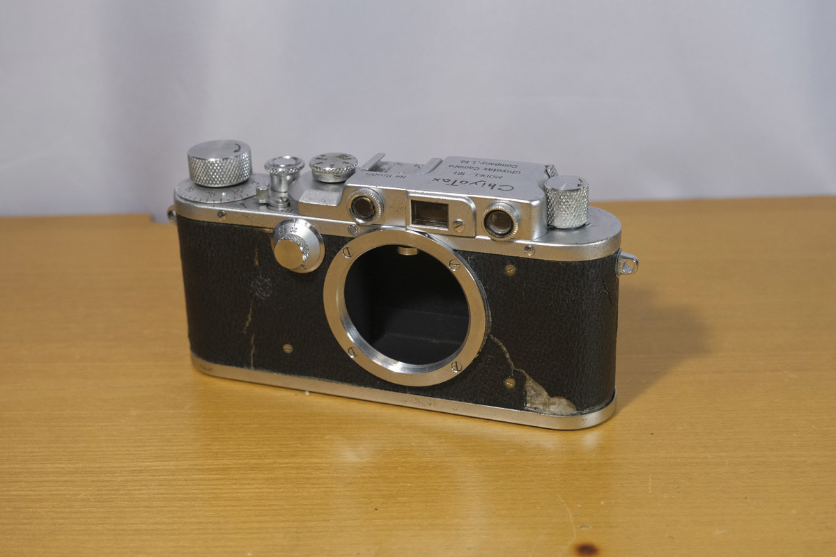 チヨタックス 3F レンジファインダーカメラ 動作品