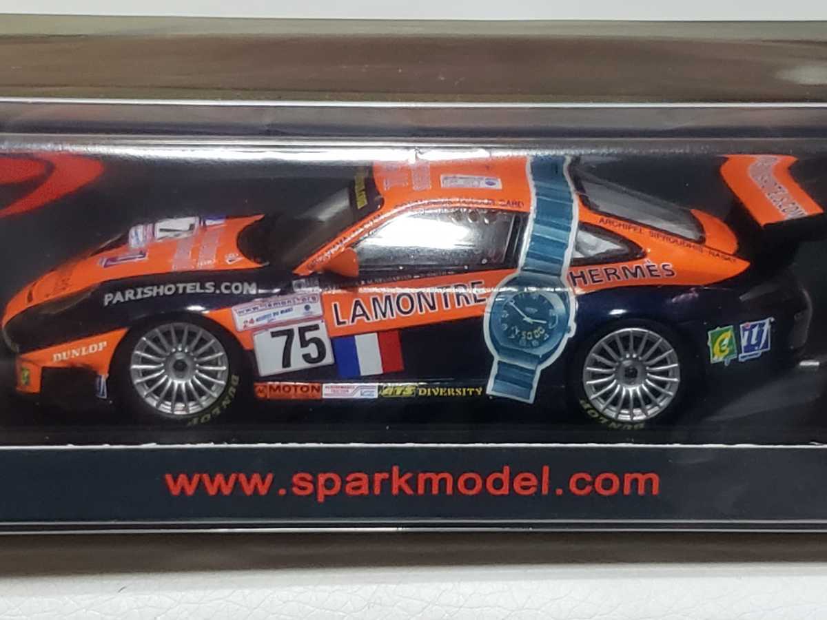 新品 1/43 スパーク SPARK ポルシェ 911 (996) GT3 RS 2001 ルマン24H 9位 #75 T.Perrier / M.Neugarten / N.スミス
