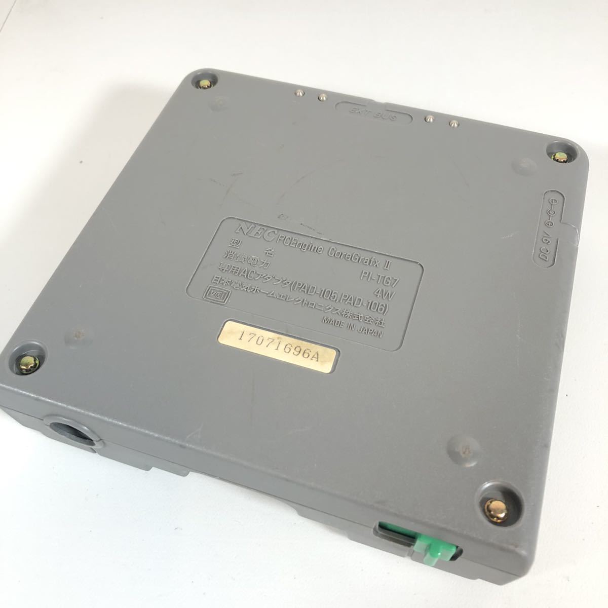動作未確認】NEC PCエンジン COREGRAFXⅡ PI-TG7 コアグラフィックス2