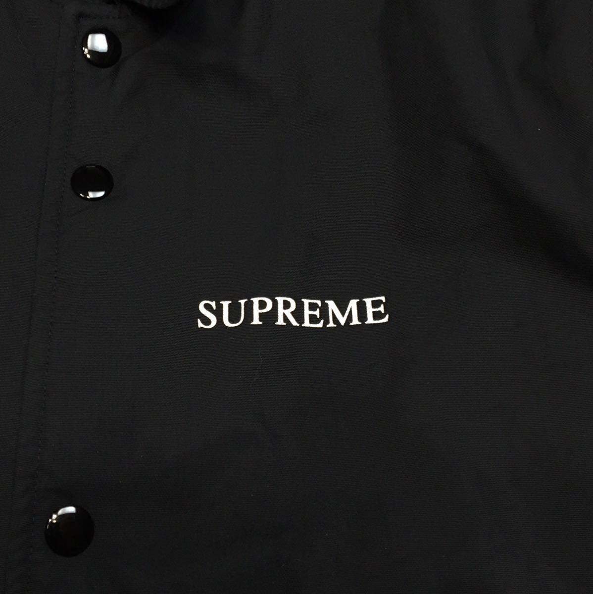 9-34 Supreme 13AW Bruce Lee Coaches Jacket ブルースリー コーチジャケット ブラック 黒 シュプリーム_画像6