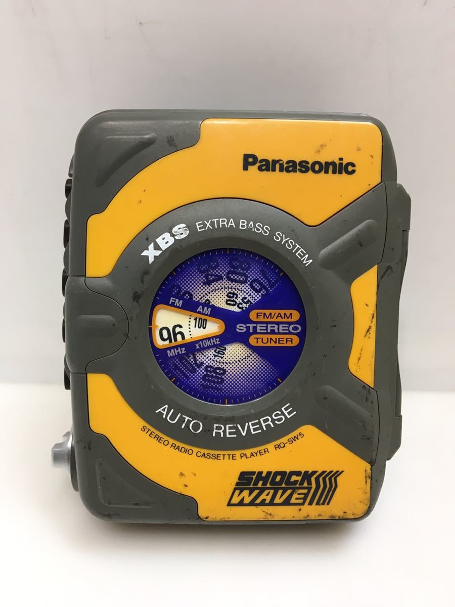 税込) 9-10 ジャンク Panasonic ラジオカセットプレーヤー RQ-SW5