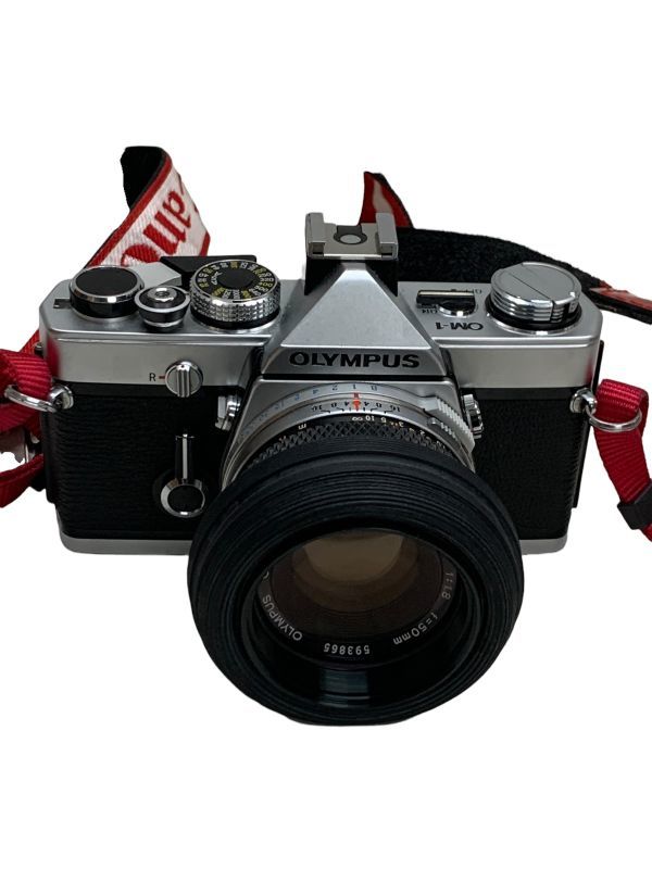 OLYMPUS オリンパス OM-1 フィルムカメラ 1:1.8 f=50mm シルバー F