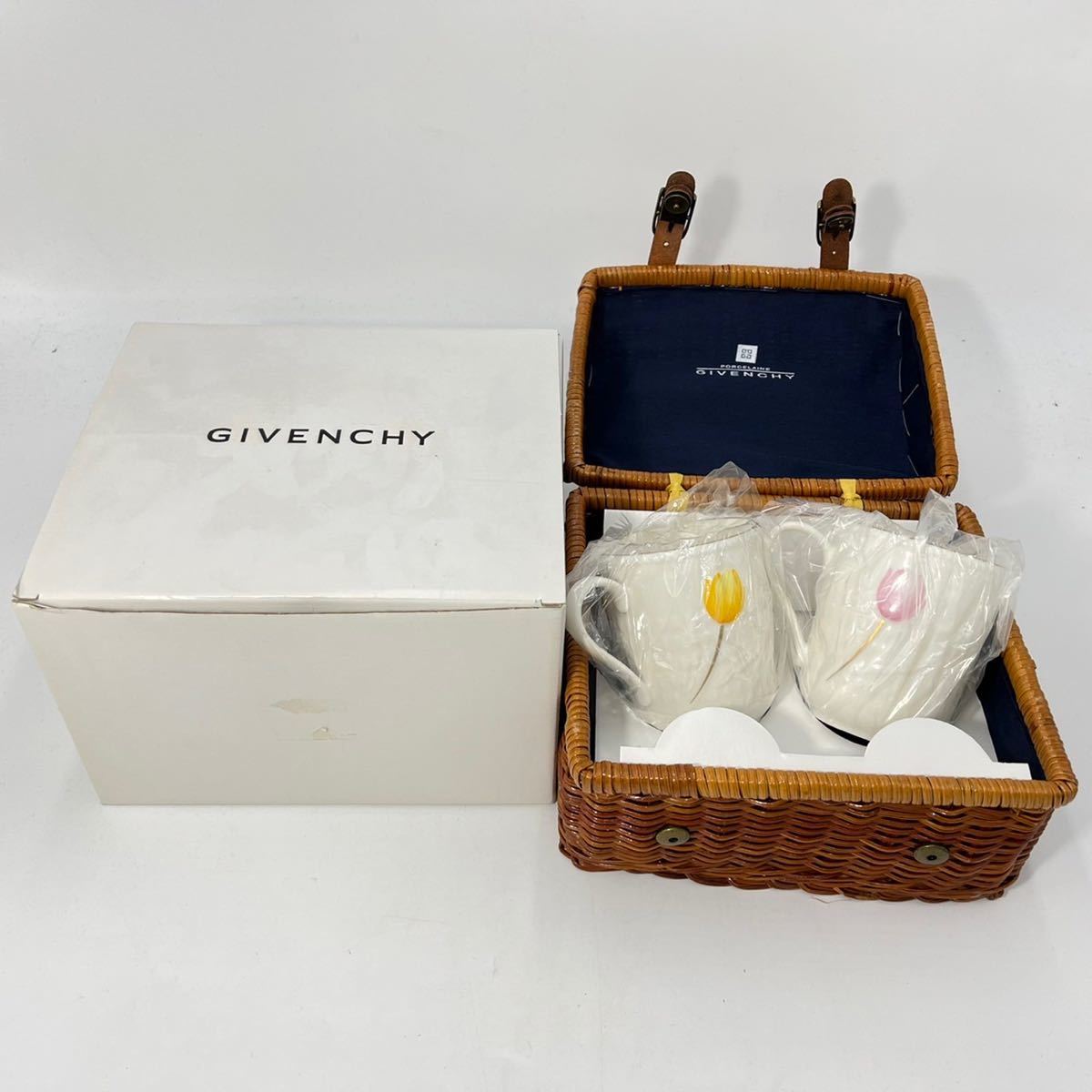 未使用保管品 GIVENCHY/ジバンシー ペア マグカップ 522072702_画像1