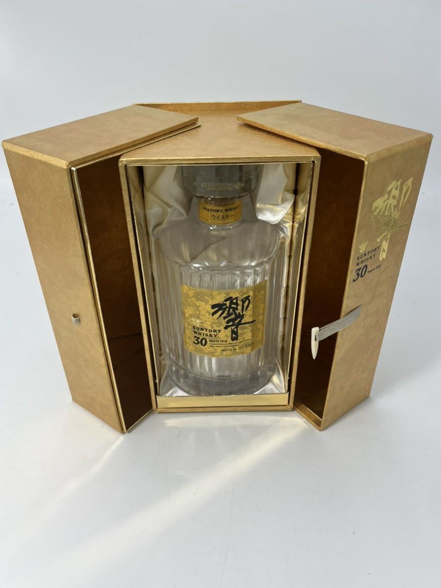 サントリー SUNTORY ウイスキー 響 30年 空瓶 元箱付 SUNTORY WHISKY