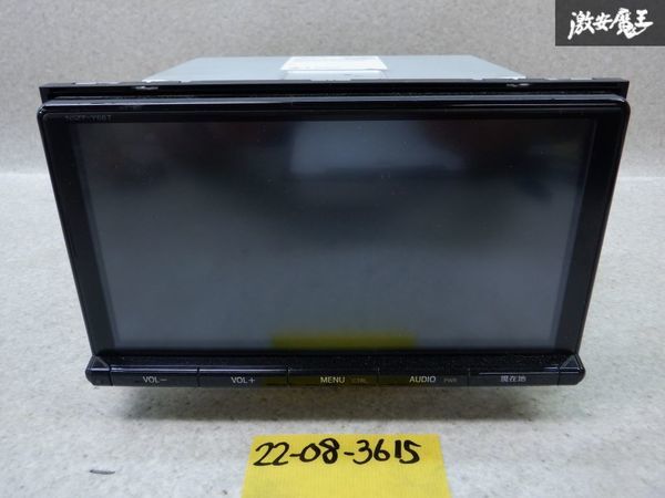 トヨタ純正 メモリーナビ NSZT-Y66T 9インチ DVD CD Bluetooth 08605