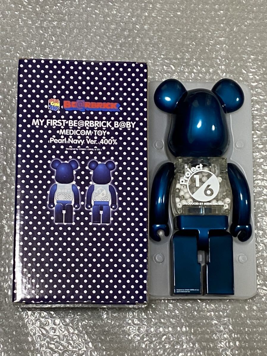 MY FIRST BE@RBRICK B@BY Pearl Navy Ver 400% マイファースト MY FIRST BE@RBRICK B@BY Pearl Navy Ver 400% マイファースト