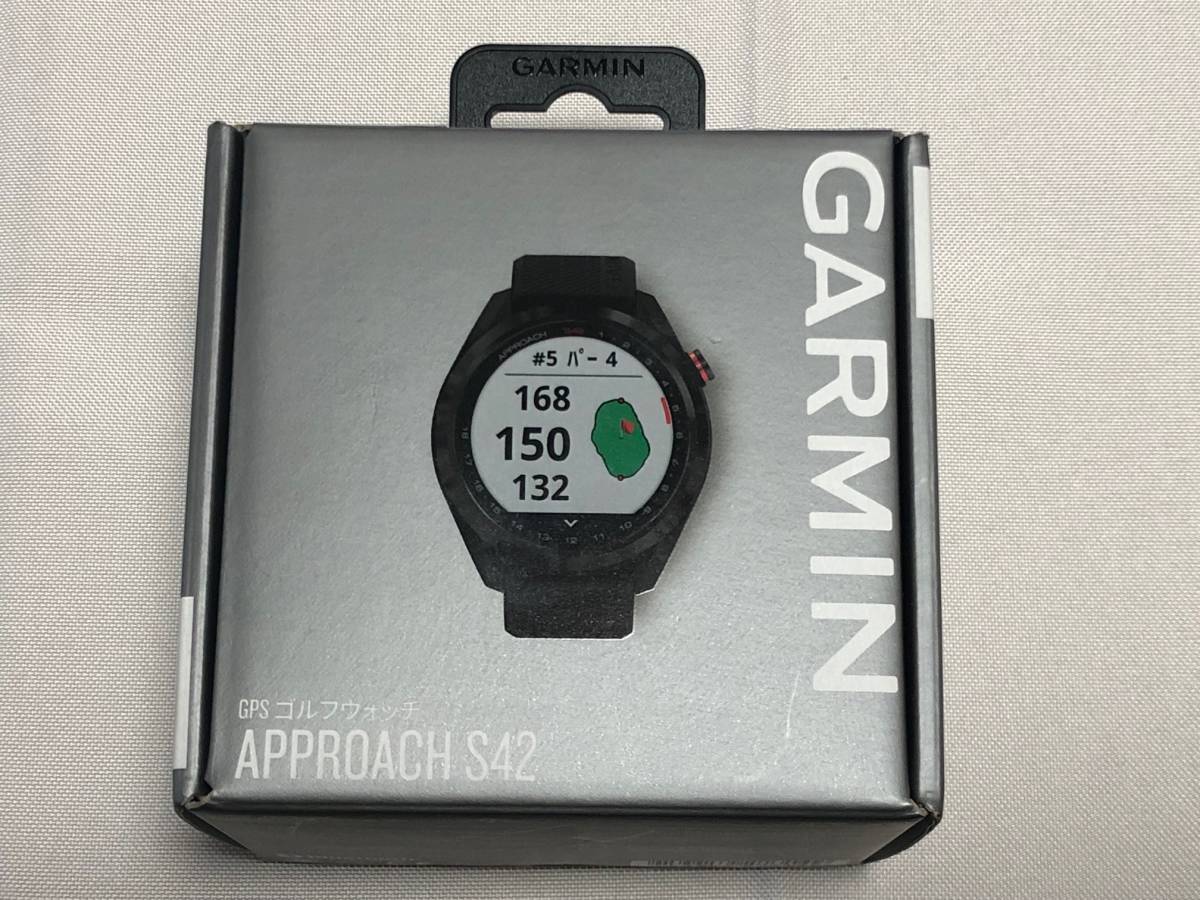 新品】ガーミン GARMIN アプローチ S42 ブラック GPS ゴルフナビ marz.jp