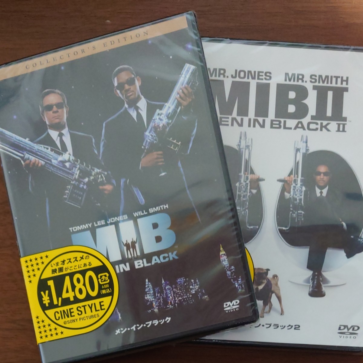 【DVD】MEN IN BLACK 1&2 ２本セット