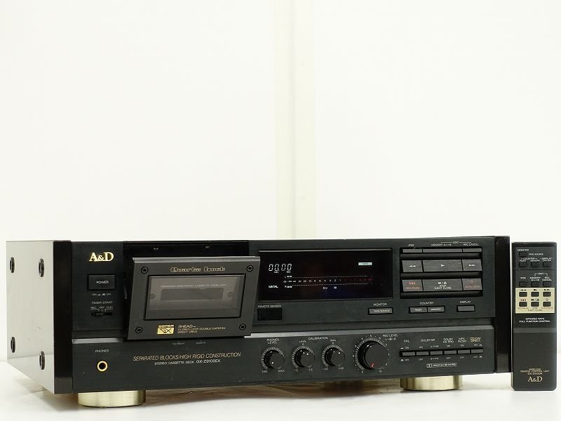 GW値下げ アカイ カセットデッキ GX-Z9100整備済み美品 オーディオ機器