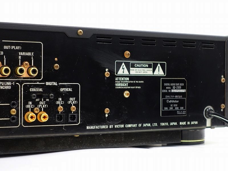 □□Victor XD-Z909 DATデッキ ビクター□□012450010J