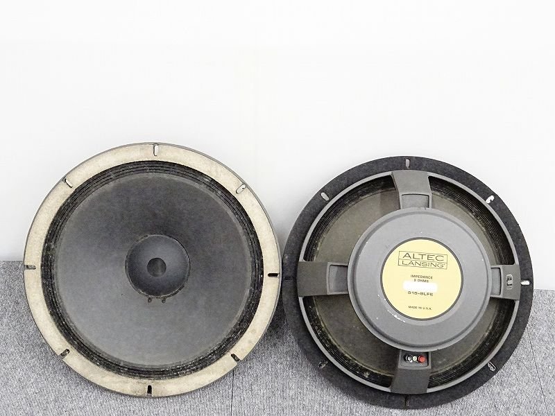 □□ALTEC LANSING 515-8LFE 8Ω スピーカーユニットペア □□ALTEC LANSING 515-8LFE 8Ω スピーカーユニットペア
