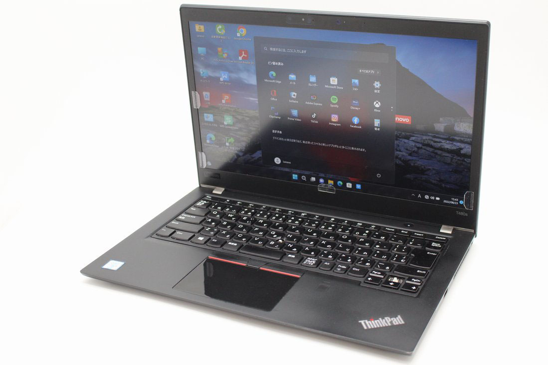 訳有 フルHD 14型 Lenovo ThinkPad T480s Type-20L8 Windows11 八世代