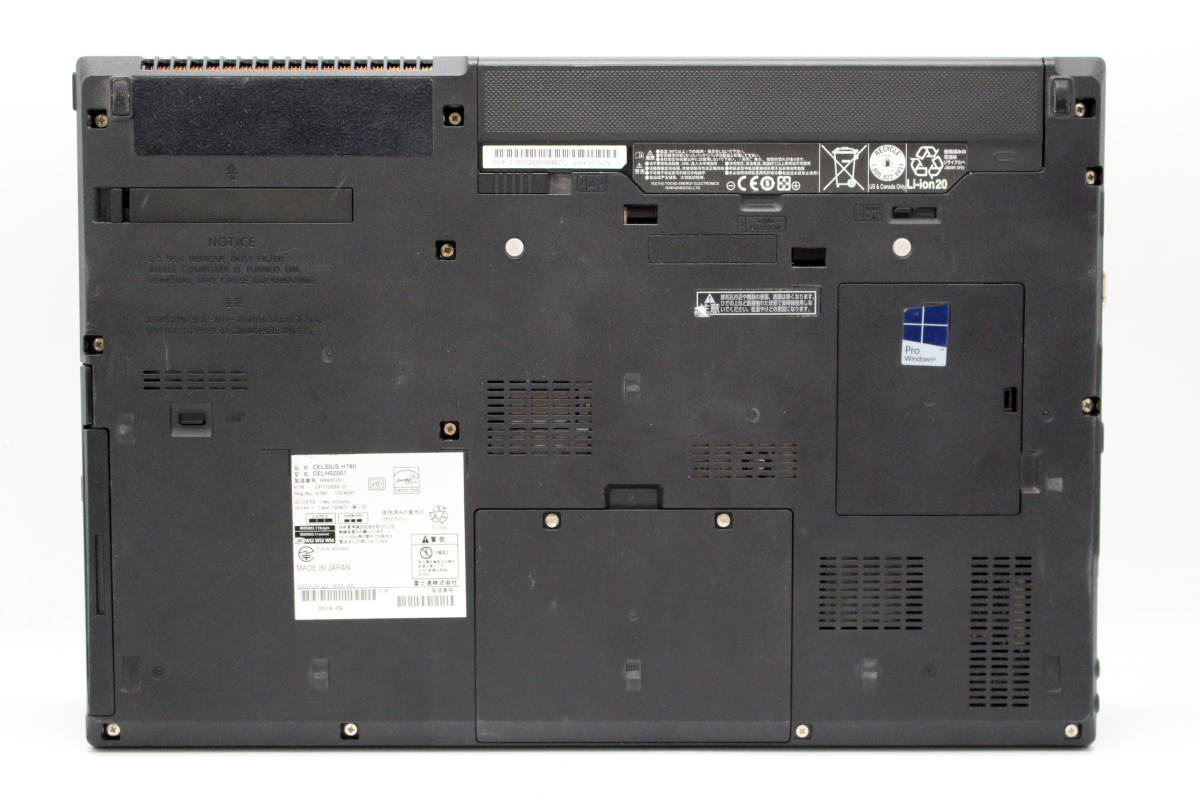 ゲーミングPC 新品256GB-SSD 15.6型良品 フルHD Fujitsu CELSIUS H760