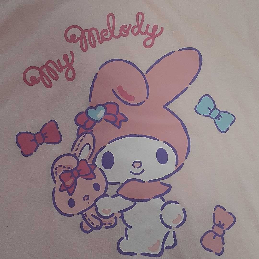 Sale 59 Off マイメロディ My Melody 大人用 半袖tシャツ ピンク リボン うさぎ サンリオ Sanrio キャラクター アパレル レディースファッション Thewalldogs Com