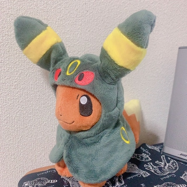 ポケモンセンター限定 イーブイ ポンチョ ブラッキー ぬいぐるみ ポケモンセンター限定 イーブイ ポンチョ ブラッキー ぬいぐるみ