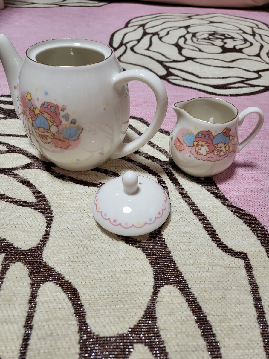 キキララ ティーポット ミルクピッチャー リトルツインスターズ