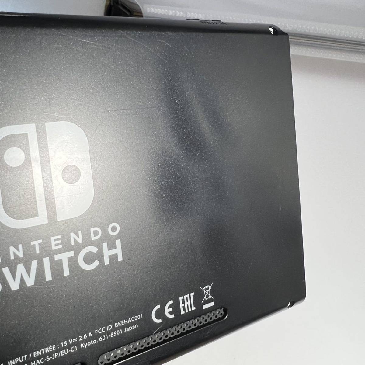 5483 Nintendo Switch 任天堂 スイッチ 本体 本体のみ 2017年製 未対策機 動作確認済み ニンテンドー HAC 001 HAC-001 未対策_画像9