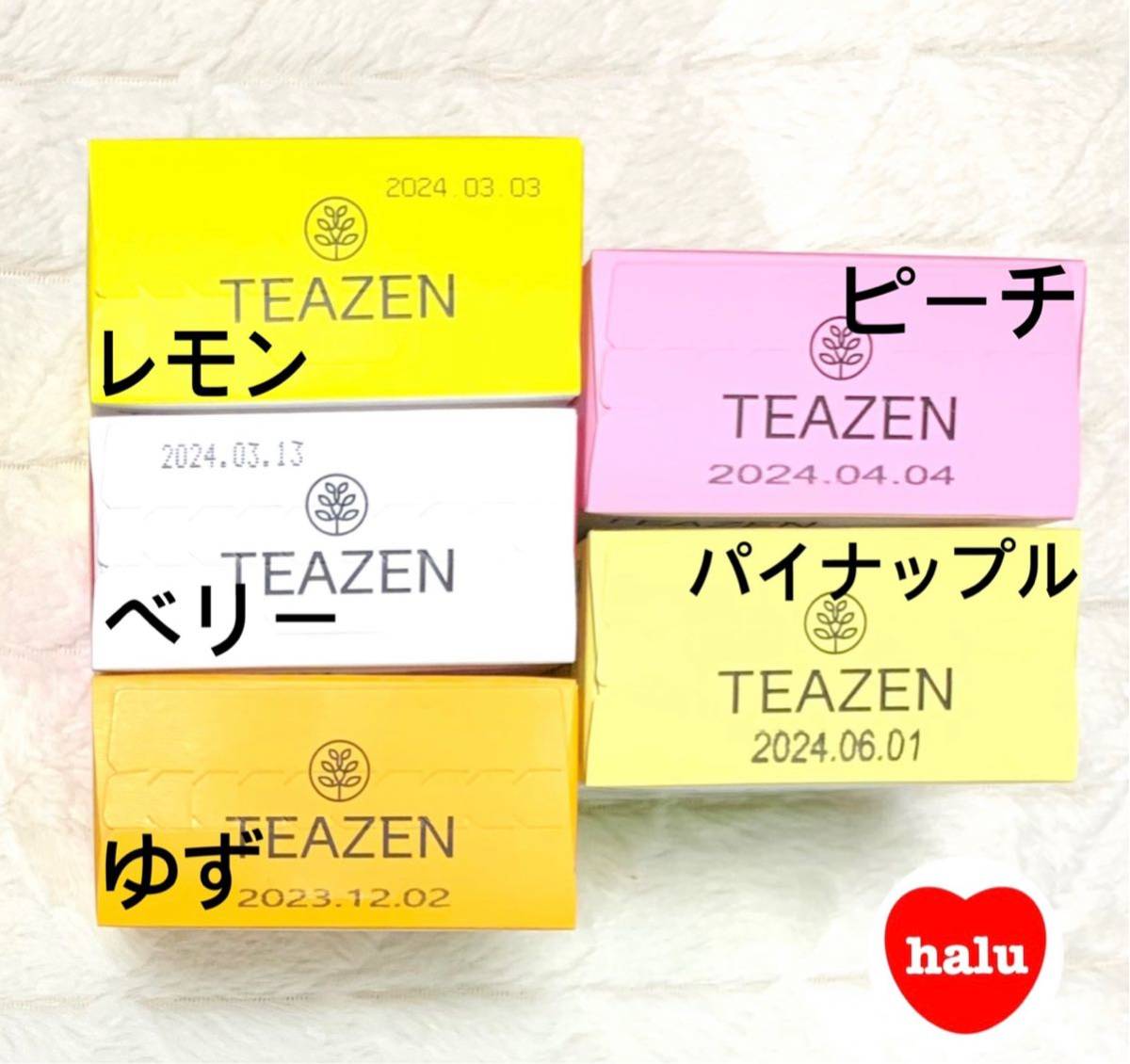 最安値 TEAZEN ティーゼン コンブチャ ピーチ 30本