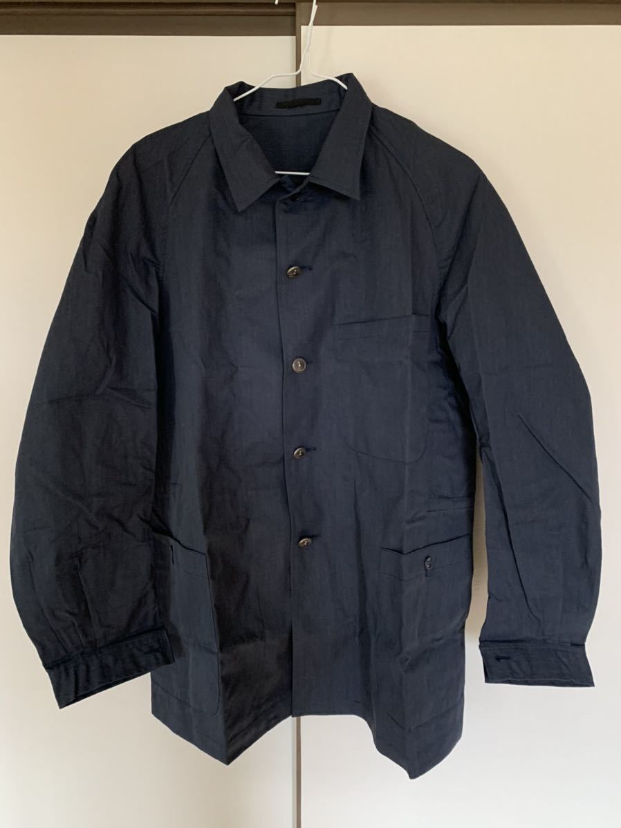 【美品】日本国有鉄道/国鉄/JNR/制服/ナッパ服/作業服/ジャケット/紺色/昭和56年/並1号形/銀ボタン/動輪型ボタン/弘済被服/JR/鉄道