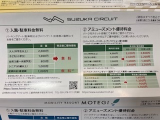 1～2枚☆5名様まで・ホンダ株主優待券・鈴鹿サーキット・ツインリンクもてぎ☆2023年7月10日期限♪_画像2