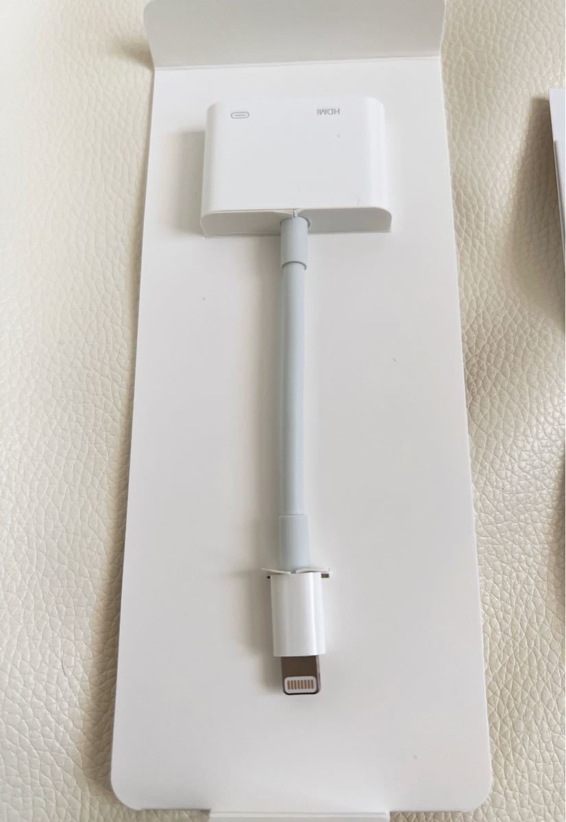 【純正品】Apple Lightning-Digital AVアダプタ