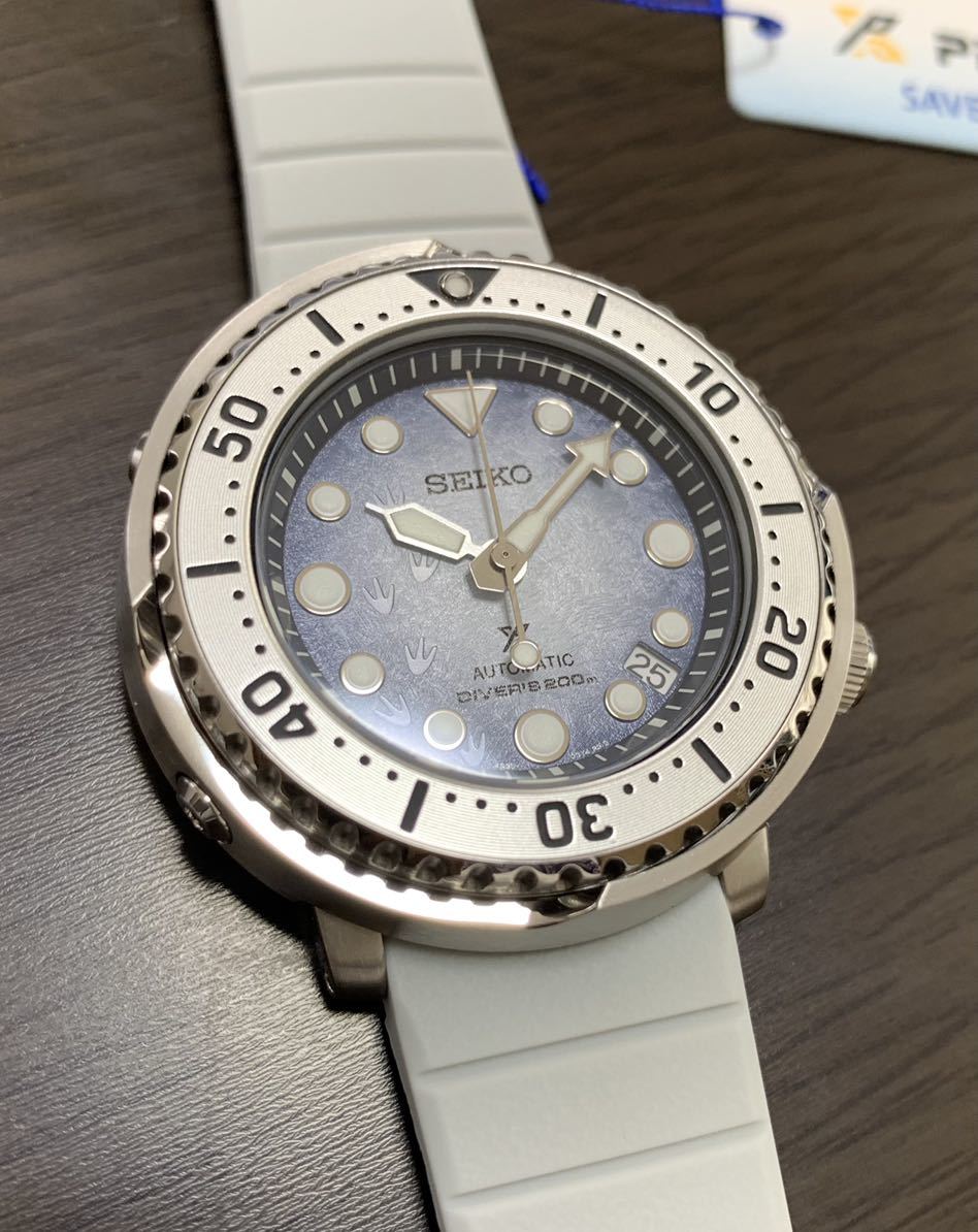 新品 SEIKO セイコー PROSPEX プロスペックス SAVE THE OCEAN SRPG59K1 4R35-04Z0 ダイバーズ 200m防水 メンズ 自動巻 稼働品 セイコー プロスペックス 4R35 Save the Ocean Special Edition ダイバーズウォッチ #SBDY019 SEIKO