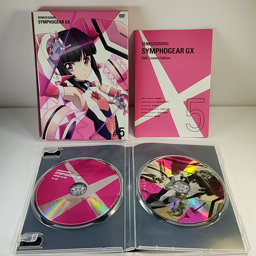 DVD 初回版 戦姫絶唱シンフォギアGX 全6巻セット