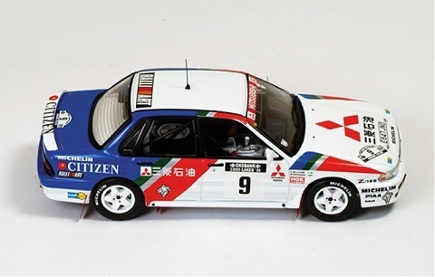 1/43 三菱 ミツビシ ラリー アート ラリーアート ギャラン IXO 1:43 Galant VR-4 Mitsubishi Ralliart Europe RAC Rally 新品 梱包サイズ60_画像2