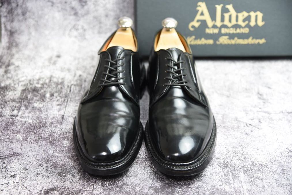 独特の上品 バリーラスト オールデン Alden オールデン プレーントゥ