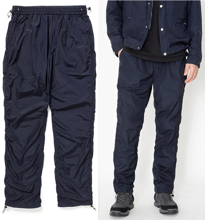 新作★41st nonnative TROOPER EASY PANTS 03 NYLON TAFFETA ORDICS ネイビー サイズ2 イージーパンツ 美品 22s/s_画像1