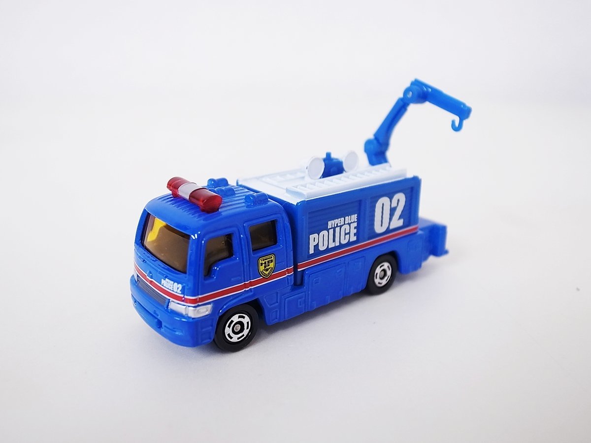 【10】 TOMY　トミカ　ハイパーブルーポリス 02　RESCUE TRUCK III TYPE　2006年　NO.74　ミニカー_画像1