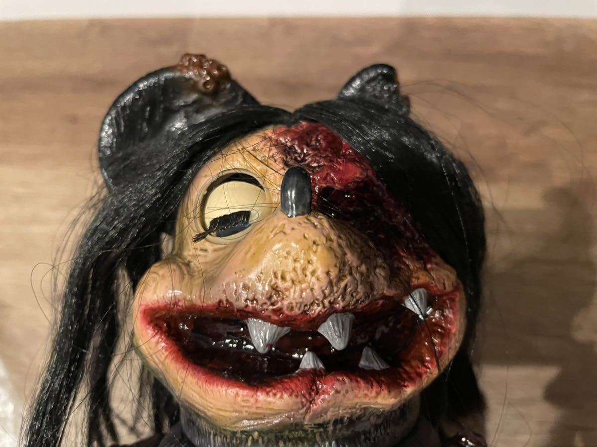 ソフビ diemouse 毛髪 目が動く ミッキーマウス mvh ZOLLMEN james groman ディズニー ブルマァク 当時物 3