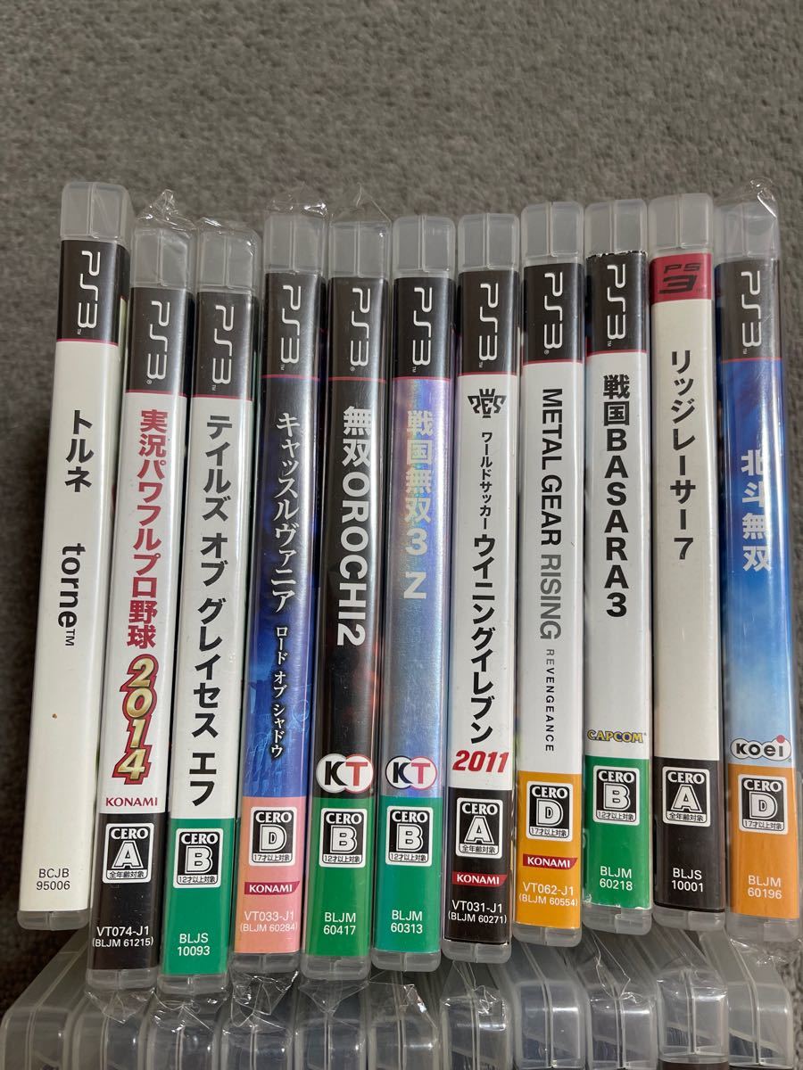 PS3ソフトまとめ売り22枚中古品　【ジャンク】