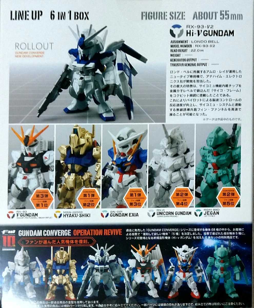 FW GUNDAM CONVERGE OPERATION REVIVE 1セット入 (食玩・ガム)(品) (shin-