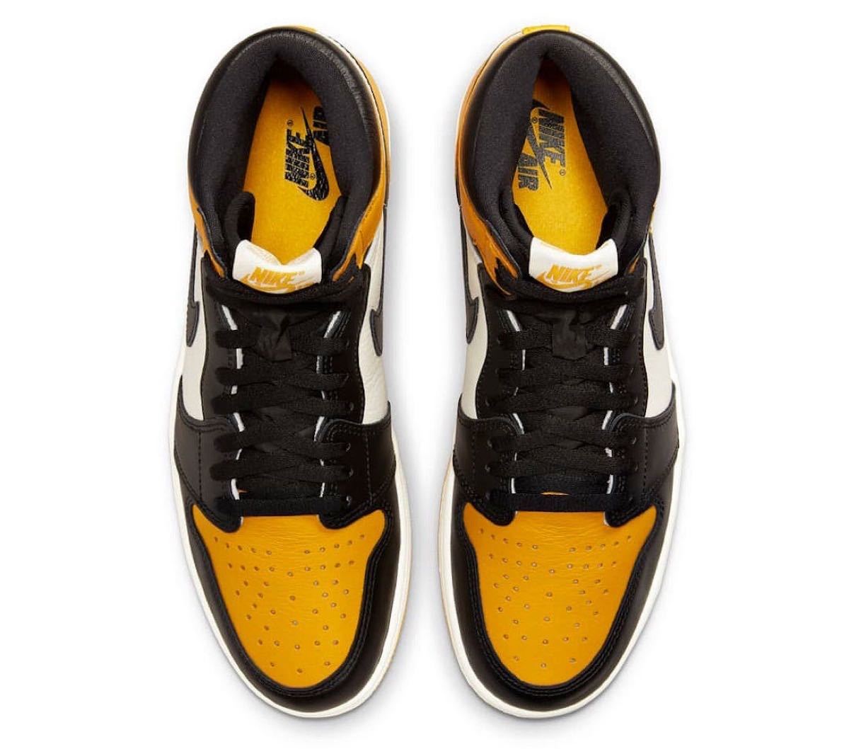 8/13発売 新品国内正規 27.5 NIKE AIR JORDAN 1 HIGH OG TAXI US9.5 ナイキ エアジョーダン タクシー 555088-711_画像3