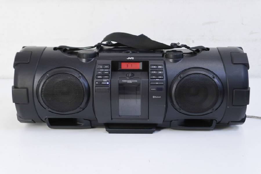 ☆【ジャンク】JVC☆Bluetooth ウーハーCDシステム RV-NB90-B☆【CD