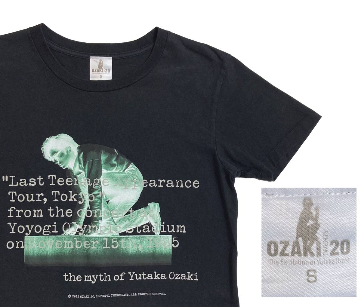Yahoo!オークション - 尾崎豊 OZAKI20 Tシャツ Sサイズ LAST Yahoo!オークション - 尾崎豊 OZAKI20 Tシャツ Sサイズ LAST