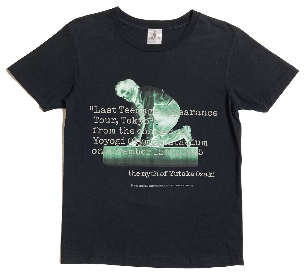 Yahoo!オークション - 尾崎豊 OZAKI20 Tシャツ Sサイズ LAST Yahoo!オークション - 尾崎豊 OZAKI20 Tシャツ Sサイズ LAST