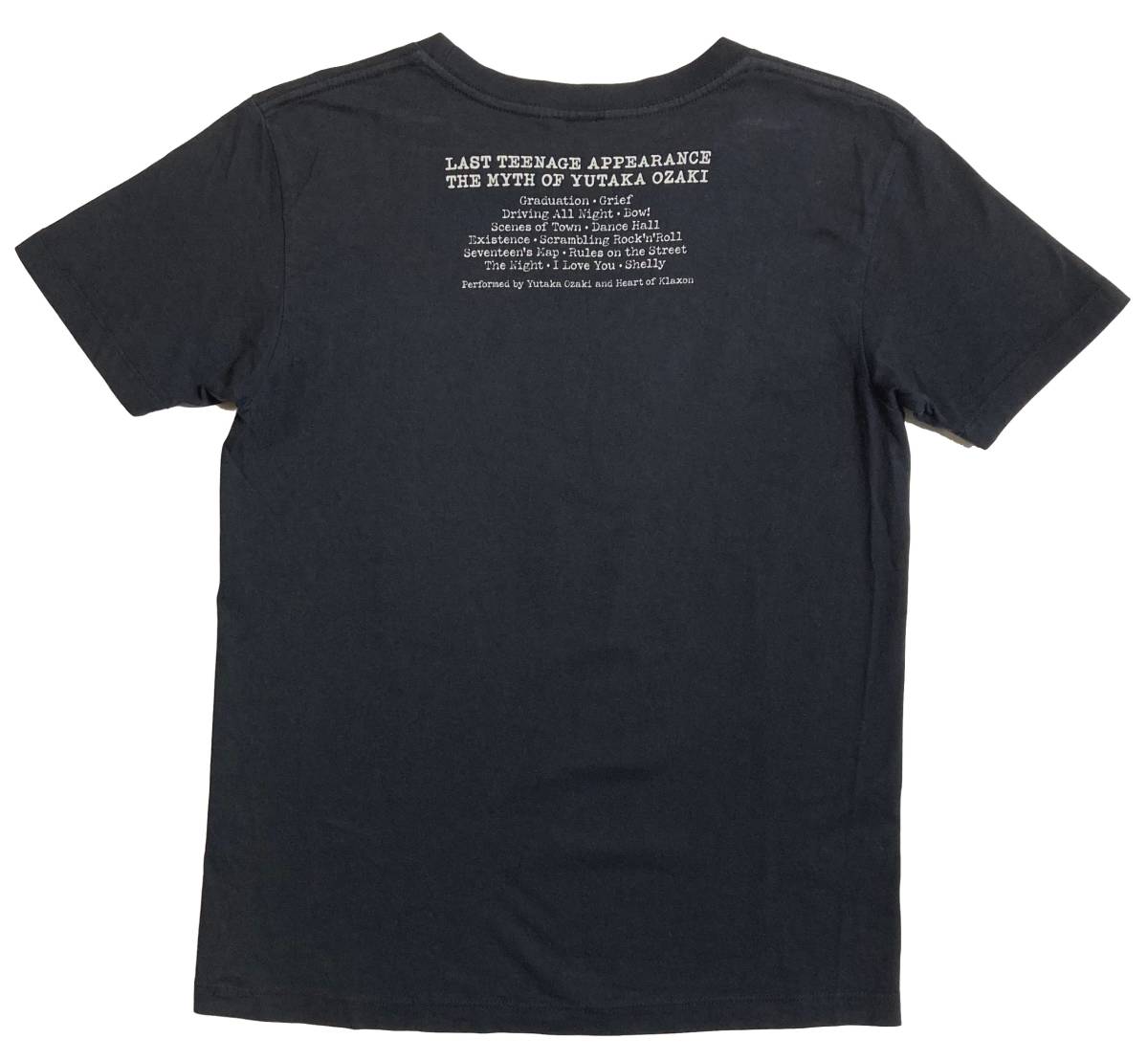 Yahoo!オークション - 尾崎豊 OZAKI20 Tシャツ Sサイズ LAST Yahoo!オークション - 尾崎豊 OZAKI20 Tシャツ Sサイズ LAST