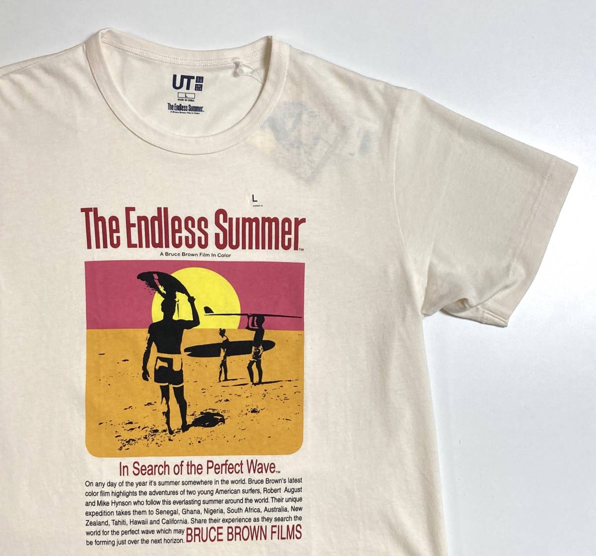 品 エンドレスサマー Lサイズ UT Tシャツ The Endless Summer ユニクロ(半袖Tシャツ)｜売買されたオークション情報、yahooの商品情報をアーカイブ公開  - オークファン（aucfan.com）