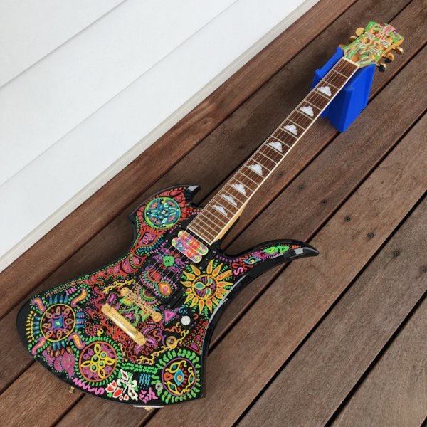 状態良好 Burny FERNANDES MG-165X hideシグネイチャーモデル X JAPAN
