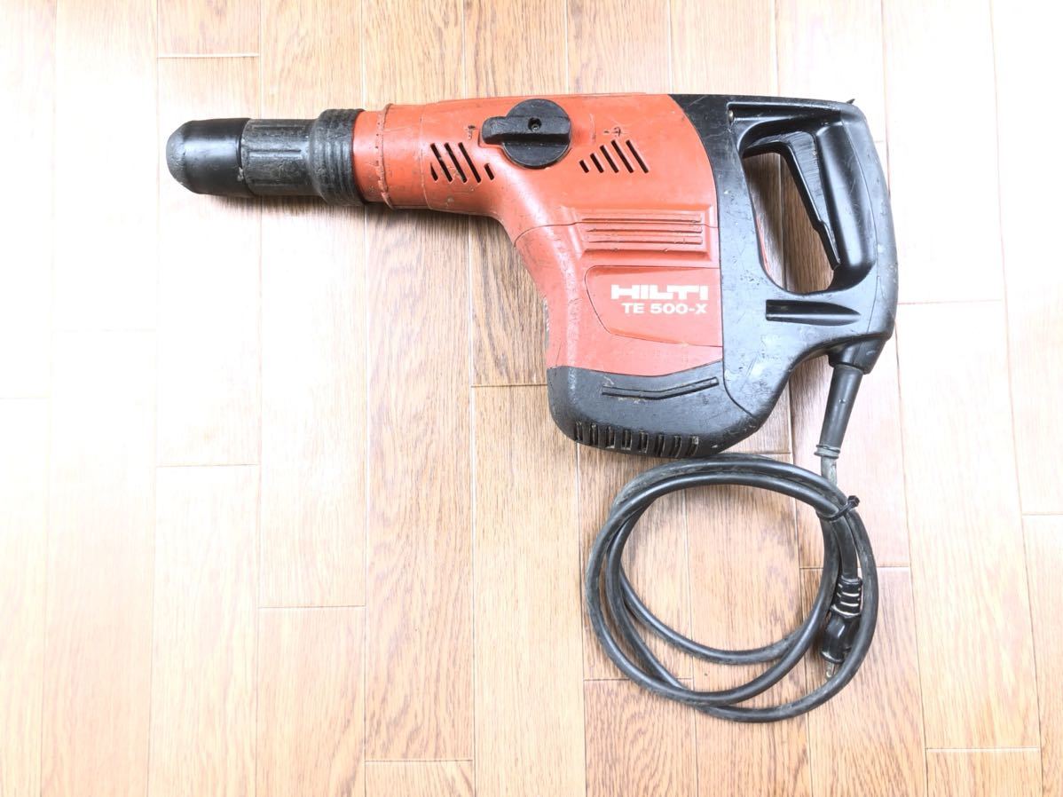 HILTI ヒルティ 電動ブレーカー TE500-X ハツリ機 はつり コンクリート