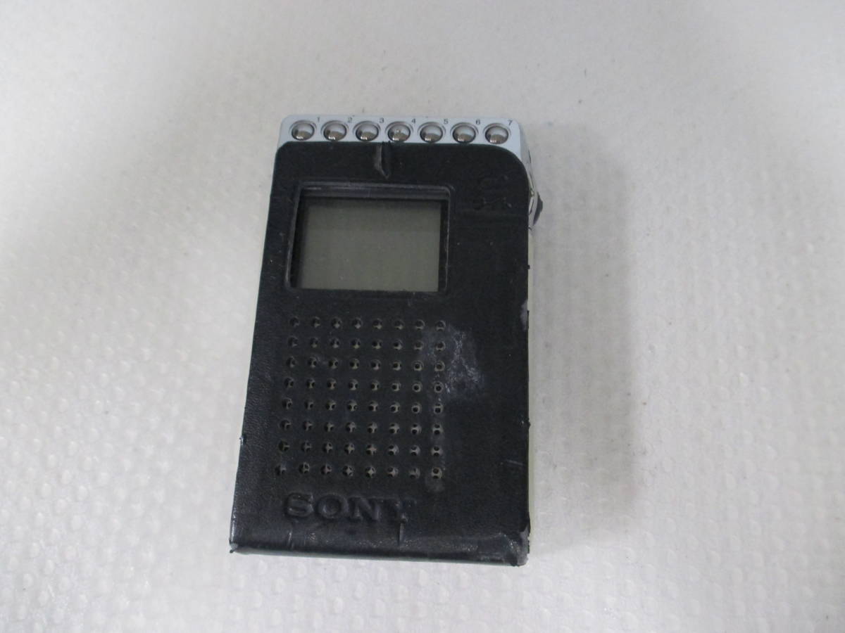 【送料385円】　SONY ICF-R353 FM/AM ポケットラジオ_画像1
