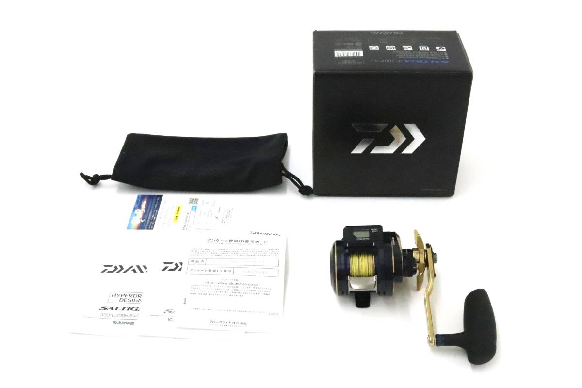 ダイワ 21 ソルティガIC 300H-SJ 右ハンドル 【美品】 ② smkn1geger